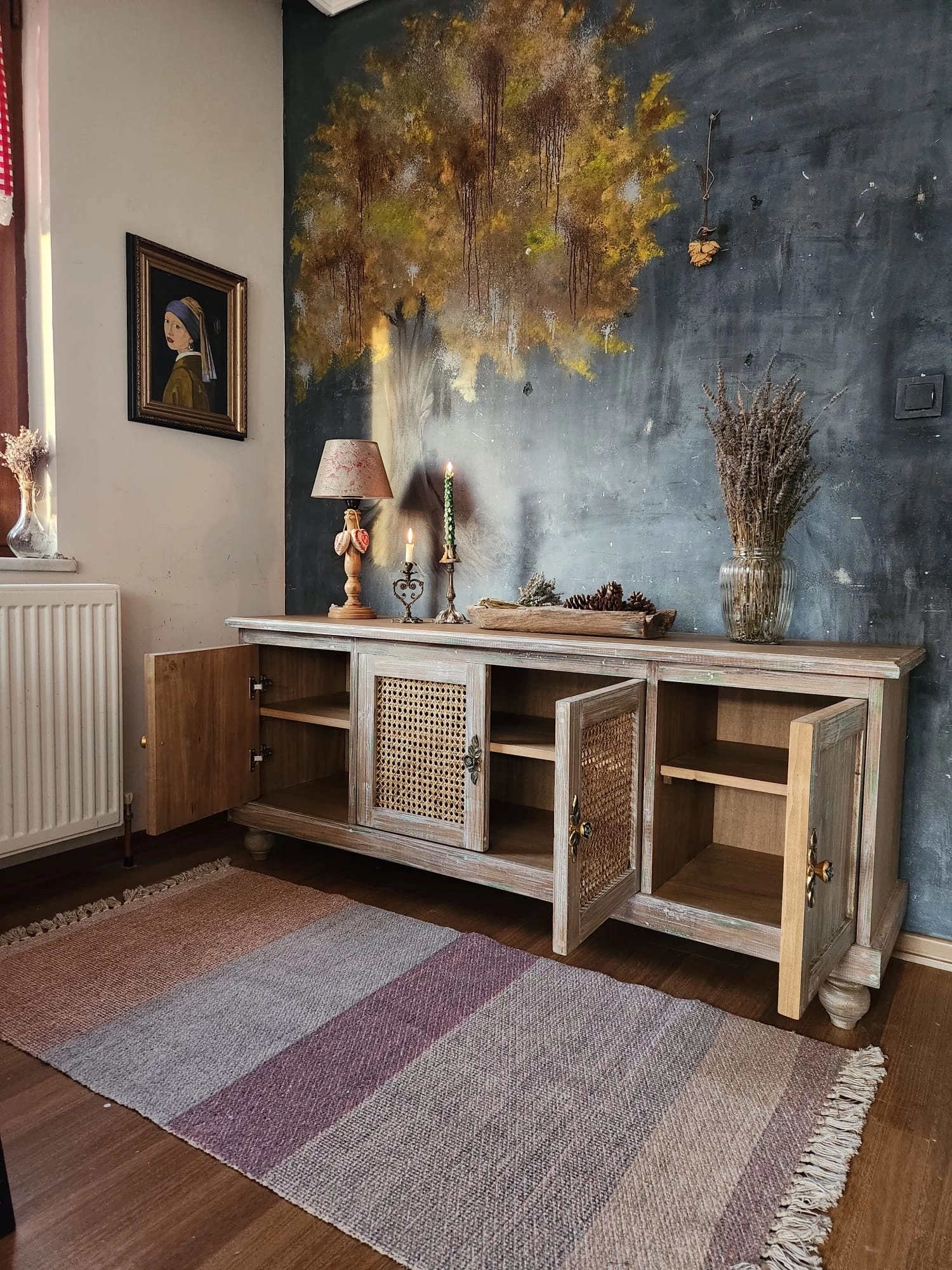 Masif Eskitme TV Ünitesi